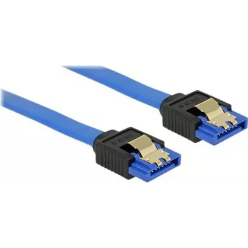 Kabel SATA DeLOCK 84979 0,5 m SATA 7-pin czarny niebieski