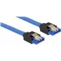 Kabel SATA DeLOCK 84979 0,5 m SATA 7-pin czarny niebieski