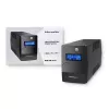 Qoltec Monolith UPS Double-conversion Online 0,65 kVA 360 W 2 gniazda AC