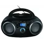 Przenośny boombox MANTA BBX006 z odtwarzaczem CD, radiem FM, Bluetooth 5.0, USB i zasilaniem bateryjnym