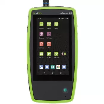 LinkRunner 10G Advanced, zintegrowana bateria, litowo-jonowa (Li-Ion), 3,63 V, 180