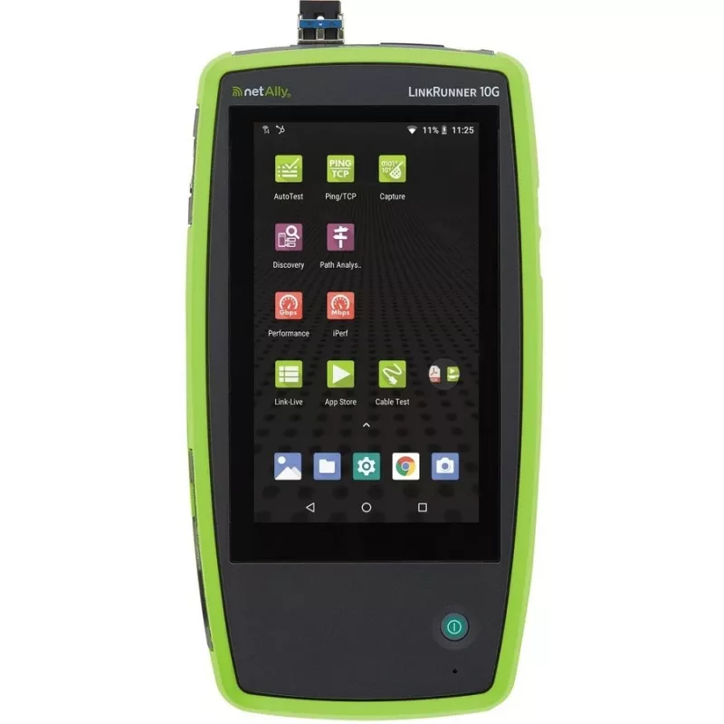 LinkRunner 10G Advanced, zintegrowana bateria, litowo-jonowa (Li-Ion), 3,63 V, 180