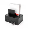 Stacja dokująca DeLOCK USB Dual dla 2 x SATA HDD SSD z funkcją klonowania i czytnikiem kart