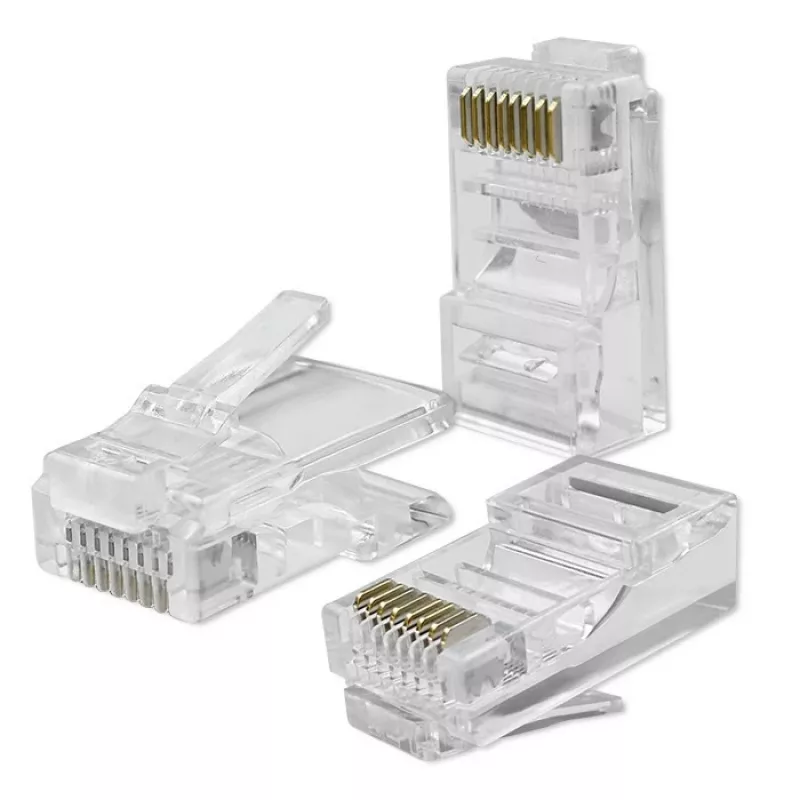 Wtyk RJ45 QOLTEC CAT5e UTP, opakowanie 100 szt.