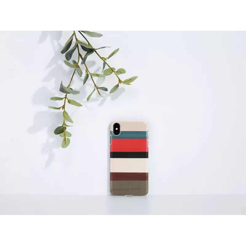 Etui na telefon man and wood dla iPhone XS Max — corallina biały