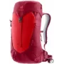 Daypack DEUTER AC Lite 16 cherry-masala — lekki, wentylowany plecak 16 l