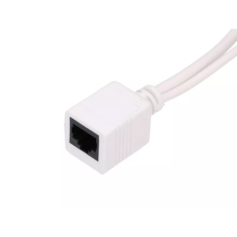 Extralink 1-Portowy Iniektor PoE, Iniektor i Rozgałęźnik PoE, 100 Mb/s