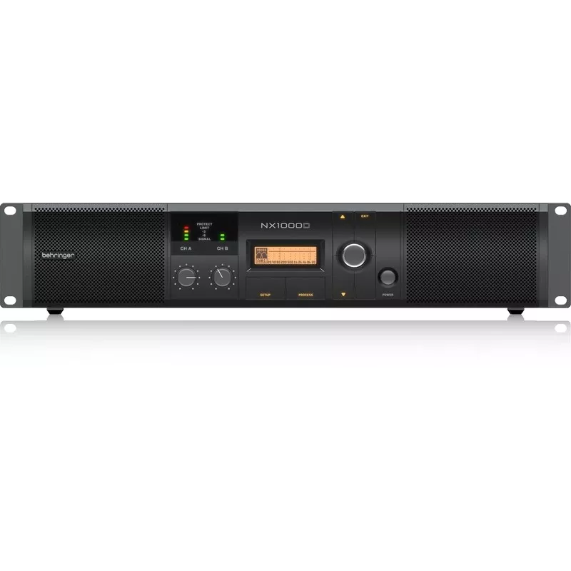 Behringer NX1000D wzmacniacz audio Performance/scena Czarny