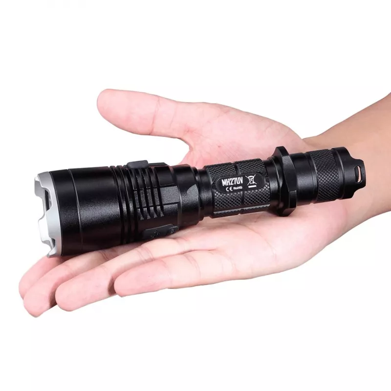 Latarka ręczna LED Nitecore MH27UV Czarna