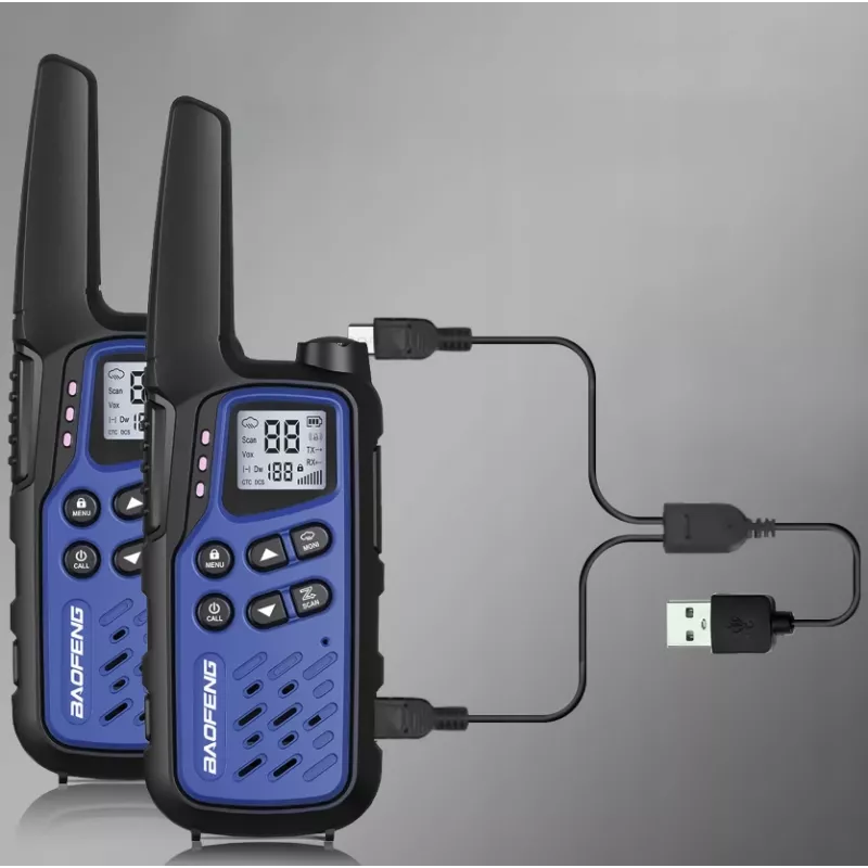 Walkie-Talkie Baofeng BF-T25E niebieski, 2 szt.