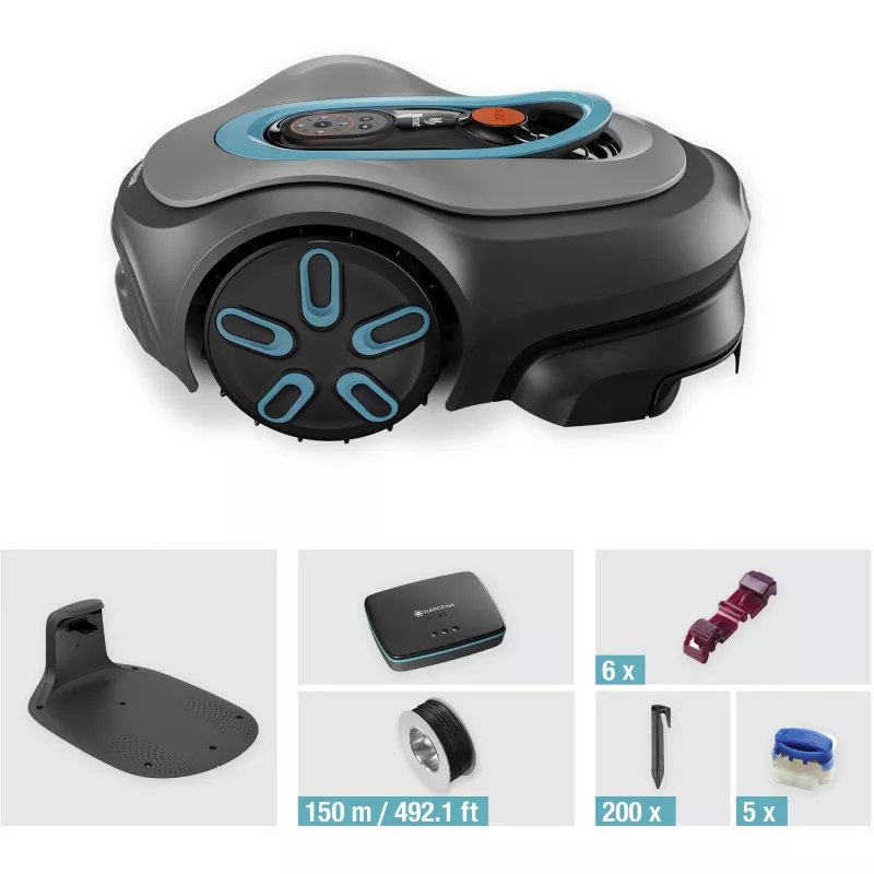 Kosiarka automatyczna Gardena smart SILENO pro bateria 600 m² 16 cm