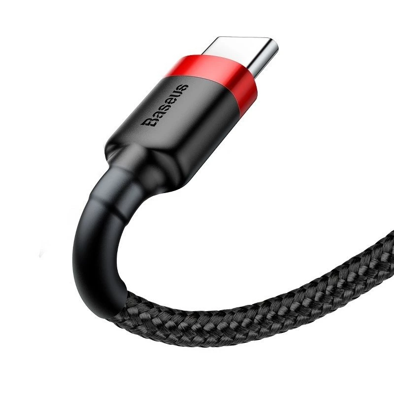 Kabel do telefonu komórkowego Baseus Czerwony 1m USB A USB C