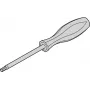 Śrubokręt SCHROFF TORX (T10X80) (64560230)