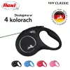 Flexi New CLASSIC 5 m Czarna Smycz automatyczna dla psa