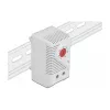 Termostat DELOCK 66824, obudowa z tworzywa sztucznego, IP20, 30 W, 250 V, 10 A, 43×60×33 mm, szary/czerwony