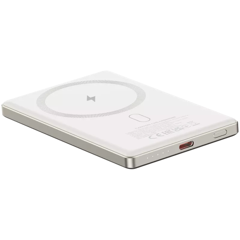 Canyon OnPower 505 - Powerbank - 5.000 mAh - wejście USB-C - wyjście USB-C PD 20W + ładowanie bezprzewodowe MagSafe 1