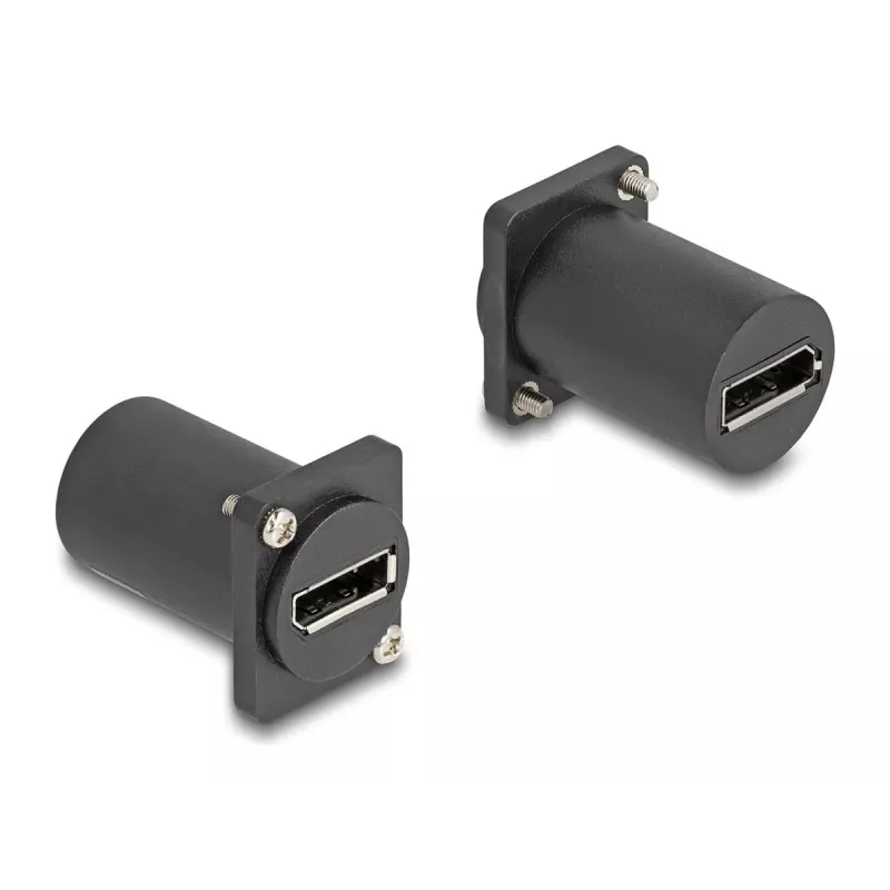 Moduł DeLOCK D-Type DisplayPort żeński do żeńskiego 4K czarny