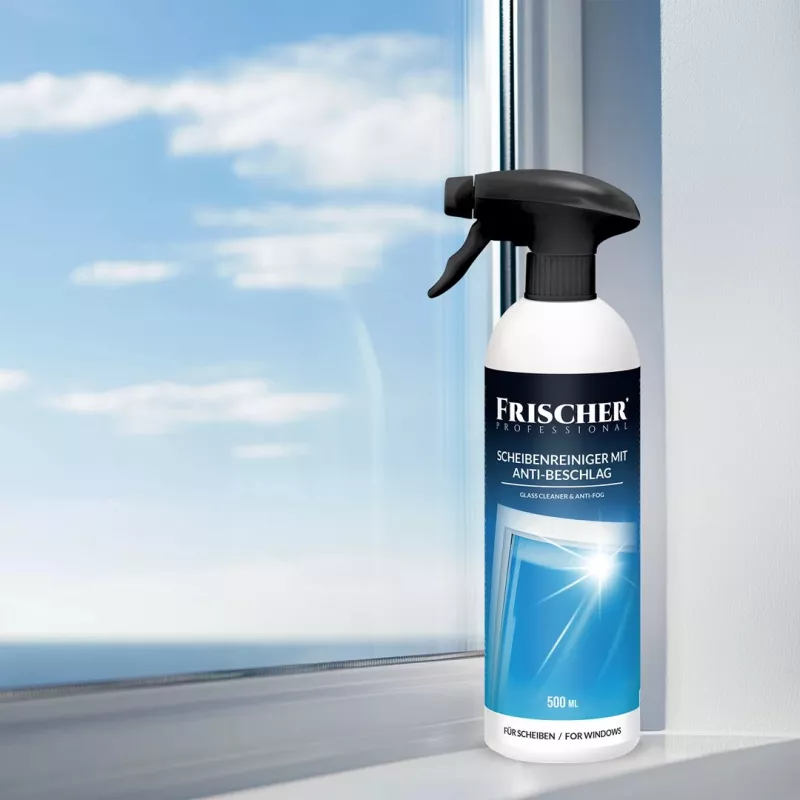Płyn do mycia szyb FRISCHER FR00233_500 0.5 l z funkcją przeciw parowaniu