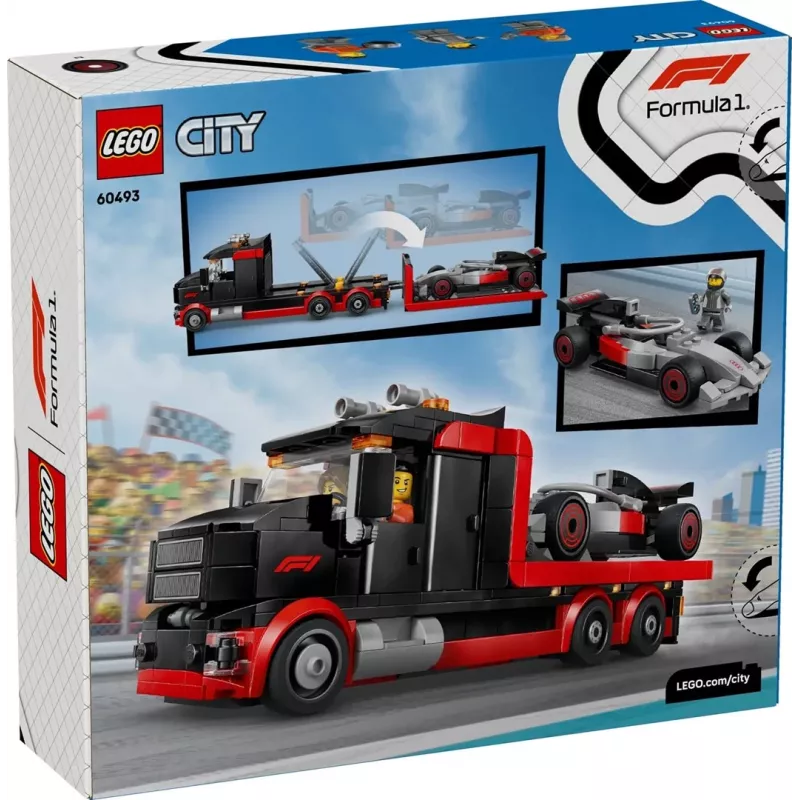 LEGO CITY 60493 F1 Ciężarówka ekspozycyjna z Audi F1