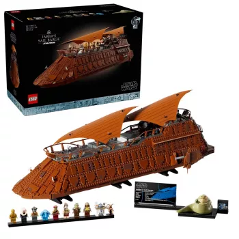 LEGO Star Wars set Jabba's Barge 75397 — 3943 elementów, 11 minifigurek, wiek 18+