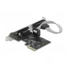 Karta rozszerzeń DeLOCK PCI Express x1 na 2 x szeregowe RS-232
