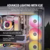 Wentylator Corsair iCUE LINK LX140-R RGB 14 cm biały 2000 RPM