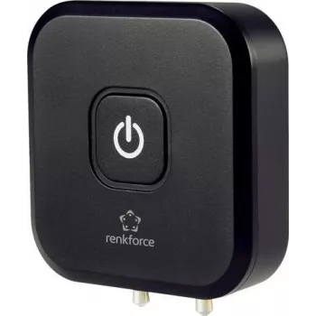 Renkforce RF-BTT-350 Bluetooth® nadajnik muzyczny Wersja Bluetooth: 4.2 10 m wbudowana bateria (RF-4509688)