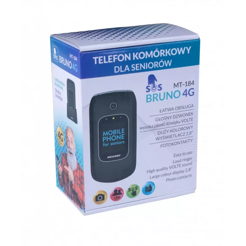 Telefon komórkowy Mescomp MT-184 BRUNO 4G