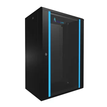 Szafka wisząca Extralink 18U 600x450 Czarna