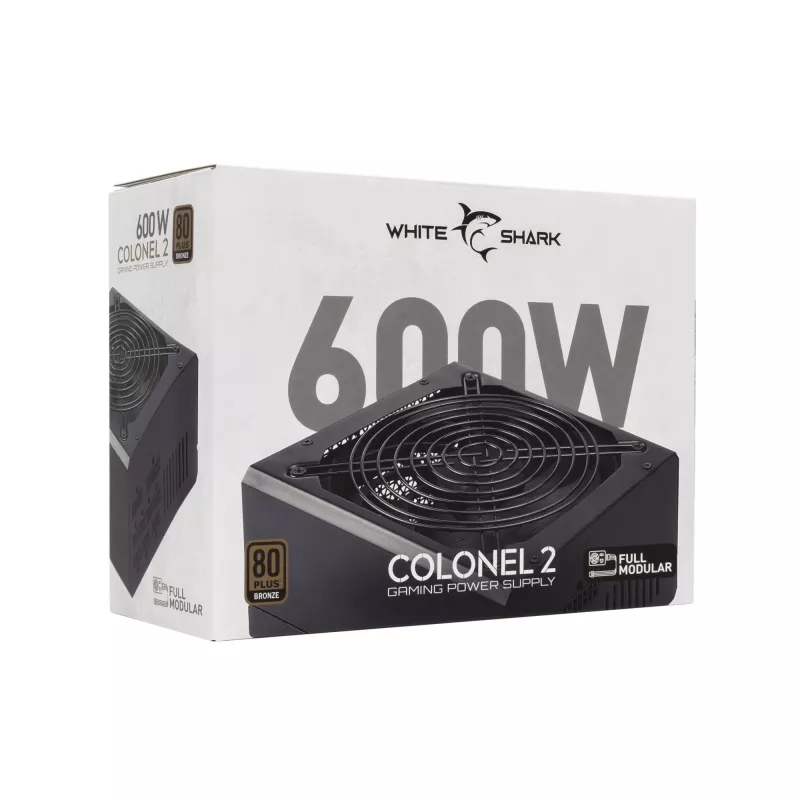Zasilacz White Shark GPSU-B600S Colonel-2 600 W