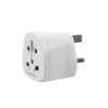 Adapter zasilania GEMBIRD A-AC-UKMINTF — wtyczka UK Type G na gniazdo IEC C13, 15A