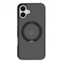 Etui ochronne Torras Ostand Pro do iPhone 16 Plus — czarne, smukły profil, lekkie