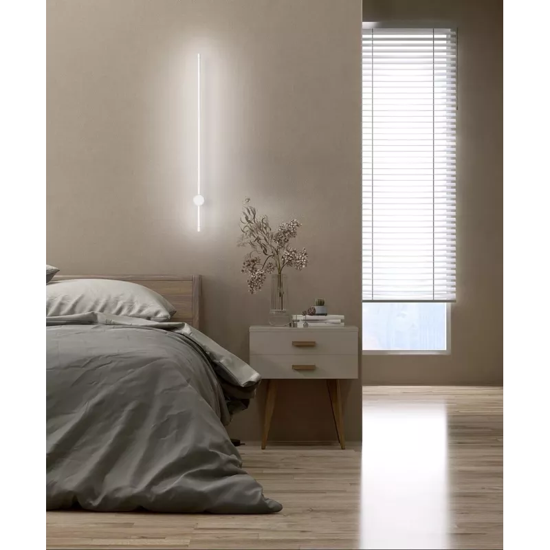 Naścienna lampa LED Activejet AJE-HILTON Biały NW