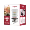 Parowar Beper BC.250 3 kosze Blatowy 800 W Stal nierdzewna