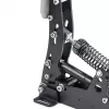 Zestaw pedałów Heusinkveld Ultimate+ 2 — hamulec z czujnikiem tensometrycznym, regulowane pedały, czarny
