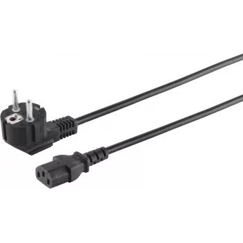 Kabel zasilający S/CONN ShiverPeaks 60007-15 Czarny 15 m