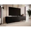 szafka RTV BARI 200x42x52 matowy czarny