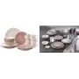 Zestaw obiadowy ritzenhoff & breker Valencia — 16-częściowa porcelana, można myć w zmywarce