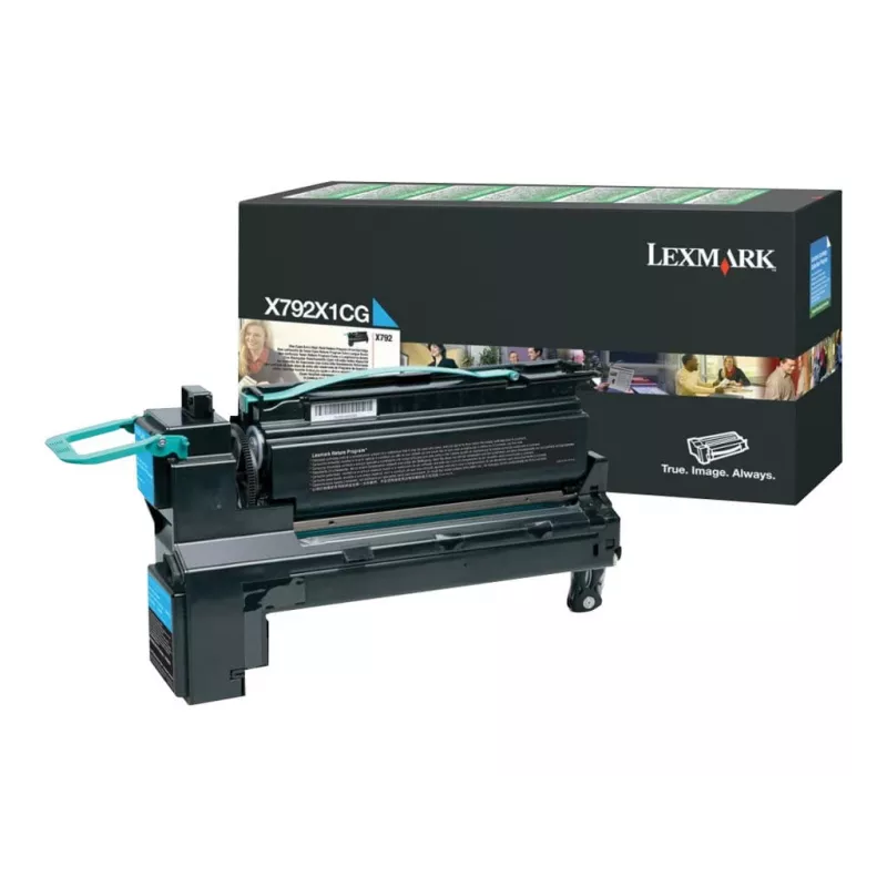 Lexmark X792X1CG - Toner cyjan - do X792de, X792dte, X792dtfe, X792dtme, X792dtpe, X792dtse