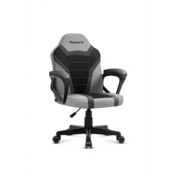 Fotel gamingowy dla dzieci Huzaro HZ-Ranger 1.0 Gray Mesh, szaro-czarny