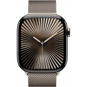 Apple Watch 10 46 mm GPS+4G Tytan Mediolan M/L natura/naturalny