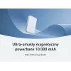 Anker MagGo Power Bank 10K Magnetyczna Bezprzewodowa Biała, Biały