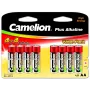 Baterie alkaliczne CAMELION AA LR6 Plus — opakowanie 8 szt., AA (LR6)