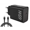 Szybka ładowarka PD65W USB-C do notebooków, smartfonów