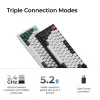 Klawiatura mechaniczna Keychron Q6H-M1 Wireless RGB Carbon Czarny