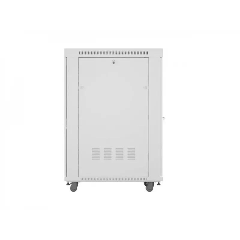 SZAFKA RACK WOLNOSTOJĄCA 19 inch 27U 800X1000 SZARA PERFOROWANE DRZWI LCD LANBERG (PAKOWANIE PŁASKIE)