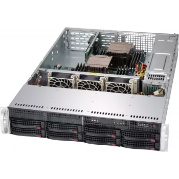 Obudowa rack 8U Supermicro SuperChassis 825TQC-R802WB z zasilaczem 800 W