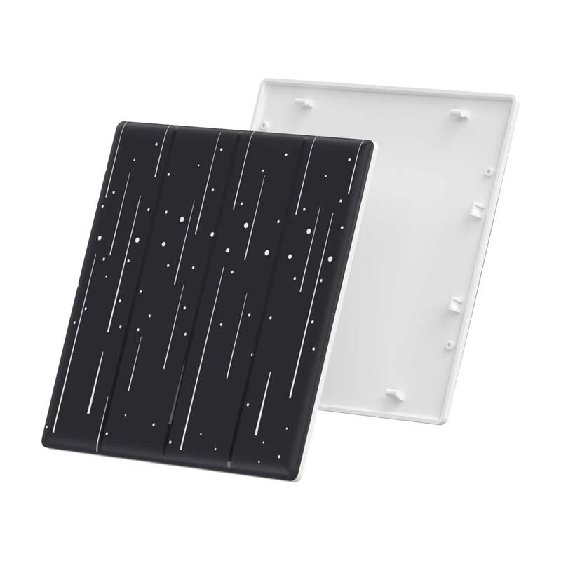 Dekoracyjna nakładka Sonoff T5-4C-86-star do przełącznika dotykowego — model T5-4C-86-star, ramka ścienna do montażu 86×86 mm