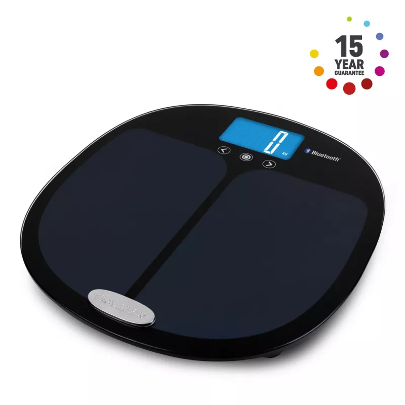 Waga łazienkowa Salter 9192 BK3R Curve Bluetooth Smart Analyser