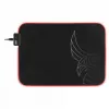 Podkładka gamingowa RGB L33T Gaming 160405 Karlvagn, średni rozmiar, szybka powierzchnia. 355 x 255 x 3 mm, czarny